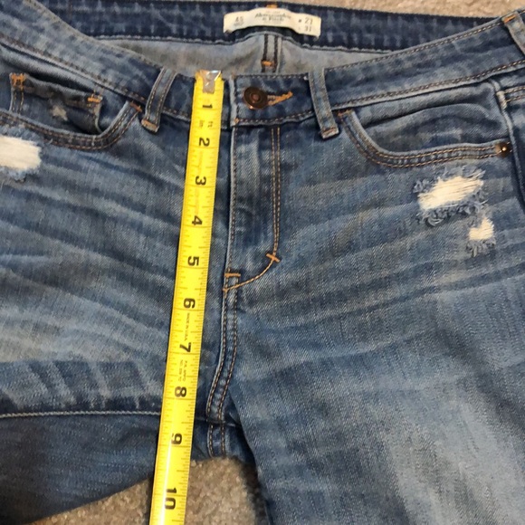 Abercrombie & Fitch Distressed Skinny Jeans - Picture 8 of 12